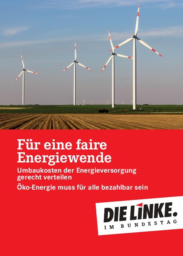 Titel Fuer eine faire Energiewende Juni 2017