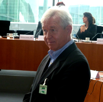 Dr. Thomas Diettrich kurz vor seiner Vernehmung PUA Diettrich_uw
