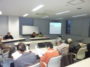 Diskussion im Hiroshima Peace Institute der Universität Hiroshima